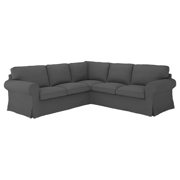 New in box ! IKEA UPPLAND Cover For Sectional 4-seat Hallarp Gray 904.727.12